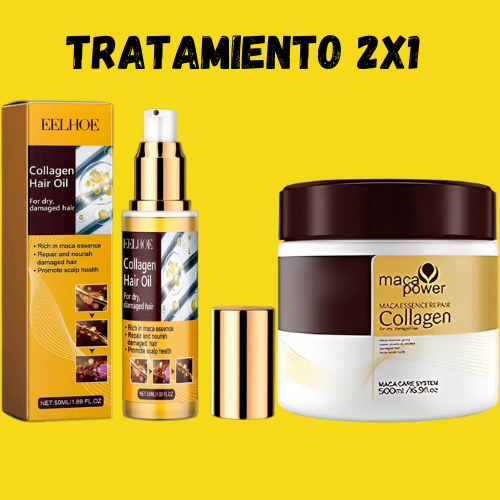 Tratamiento aceite y mascarilla de colageno 50ml